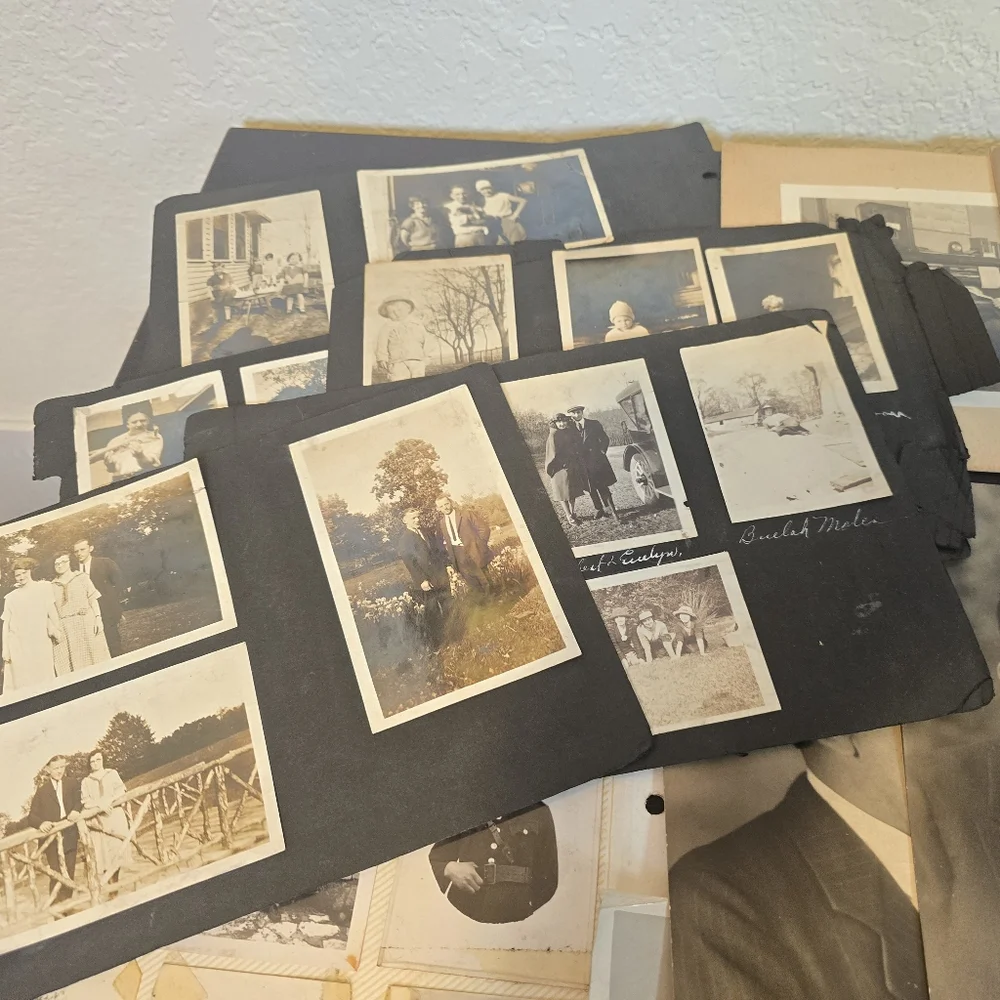 Vintage Black and White Photograph Collection